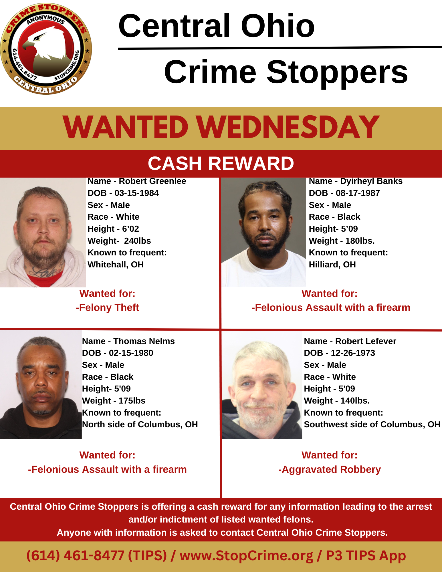 Central Ohio Crime Stoppers — To develop as an effective crimesolving